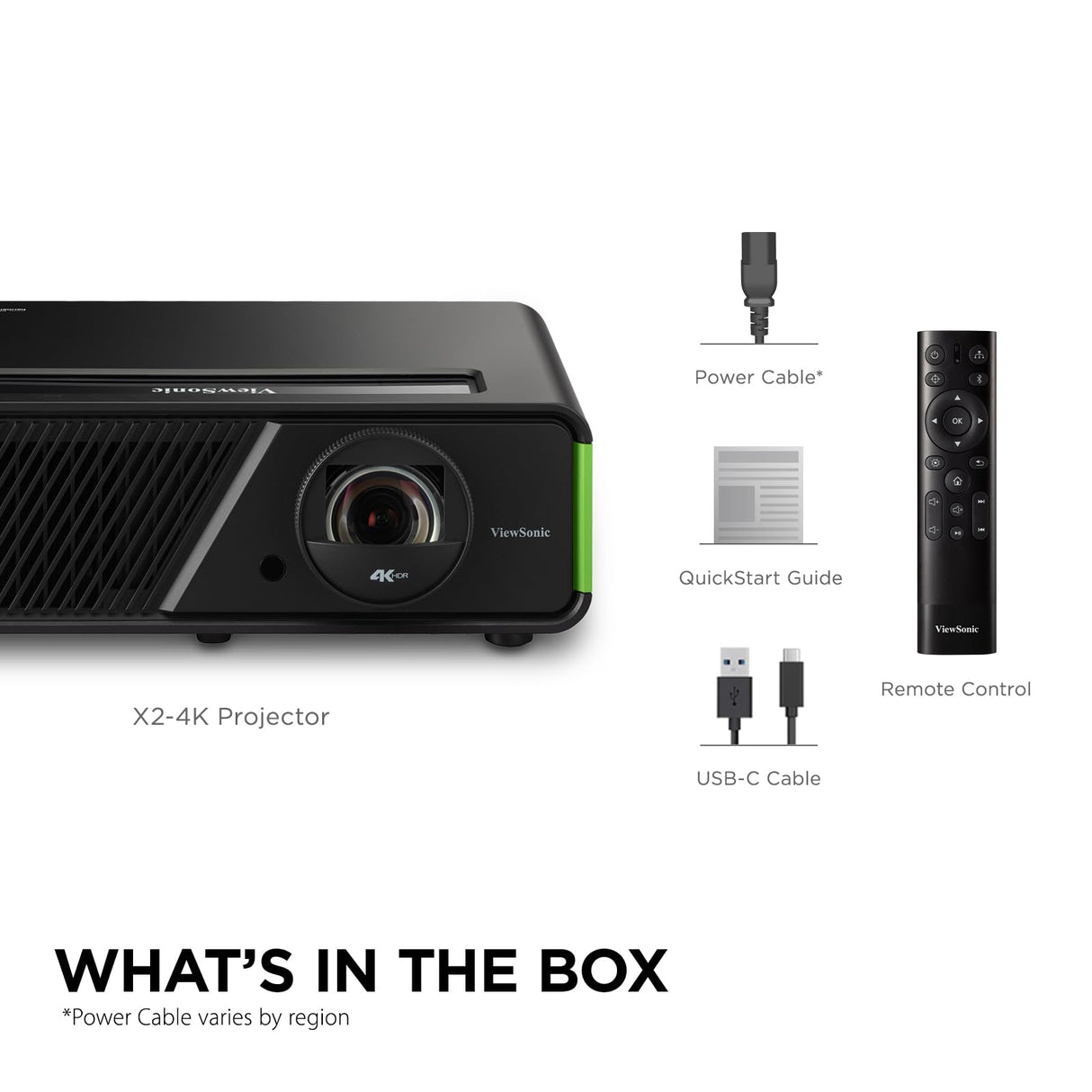 Proyector ViewSonic X2-4K Multicolor