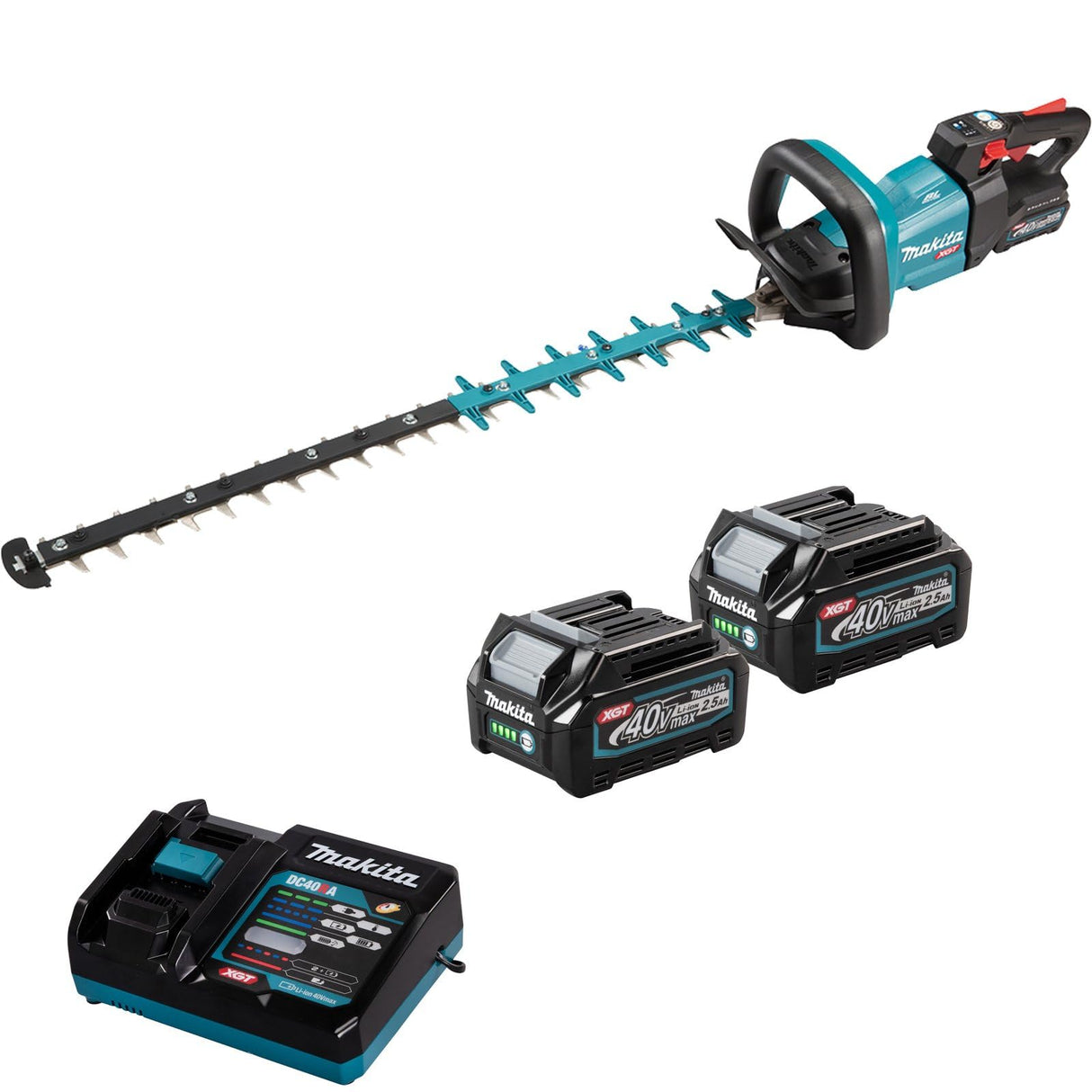 Makita Maki Akku-Heckenschere UH005GD201 40V | 75cm