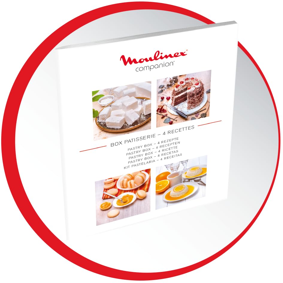 Moulinex Pâtisserie i-Companion XL Edition Pastelería, No aplicable, Blanco