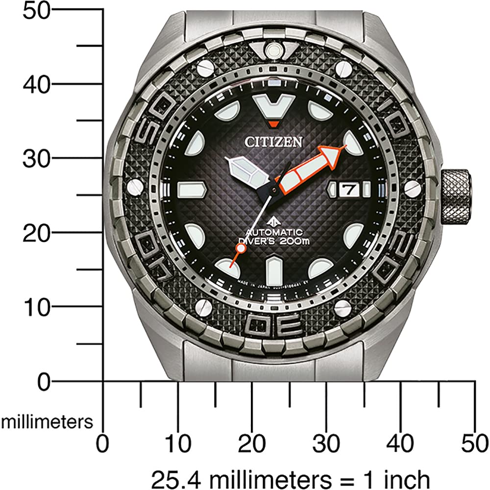 Citizen Reloj Analógico para Hombres de Automático con Correa en Titanio NB6004-83E