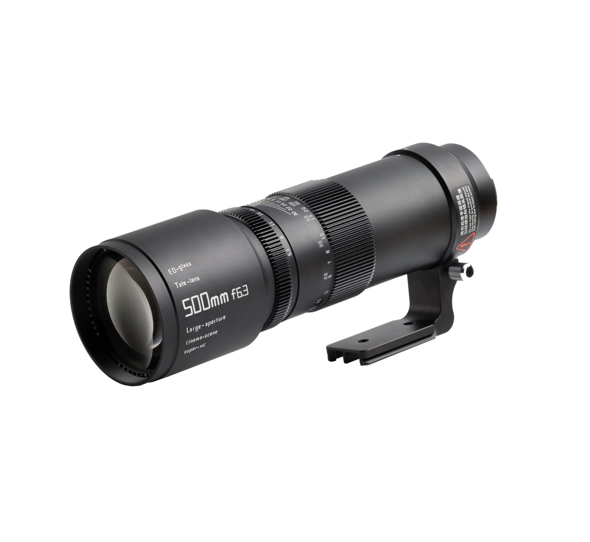 TTArtisan Teleobjetivo de Cuerpo metálico F6.3 de 500 mm Compatible con Montura Canon EF, Color Negro