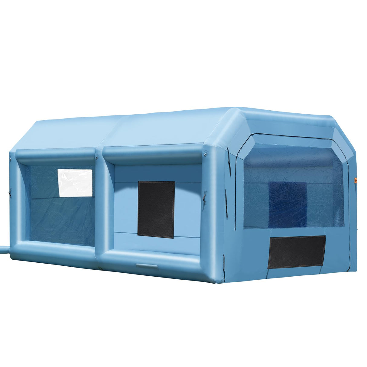 VEVOR Cabina de Pintura Inflable de 6,4 x 4,1 x 3 m con Potente Soplador de 1100 W y Sistema de Filtro de Aire, Cabina de Pintura Portátil para Vehículos Medianos, Pintura de Muebles Grandes