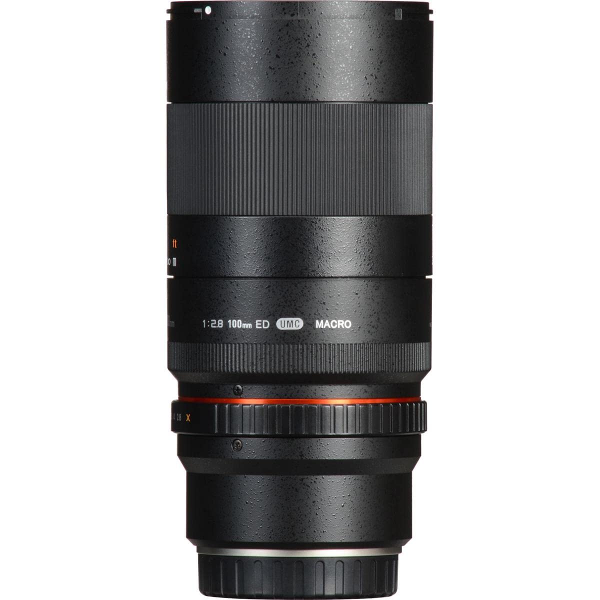 Rokinon Lente Macro teleobjetivo de Marco Completo F2.8 ED UMC de 100 mm para cámaras de Lente Intercambiable Fuji X