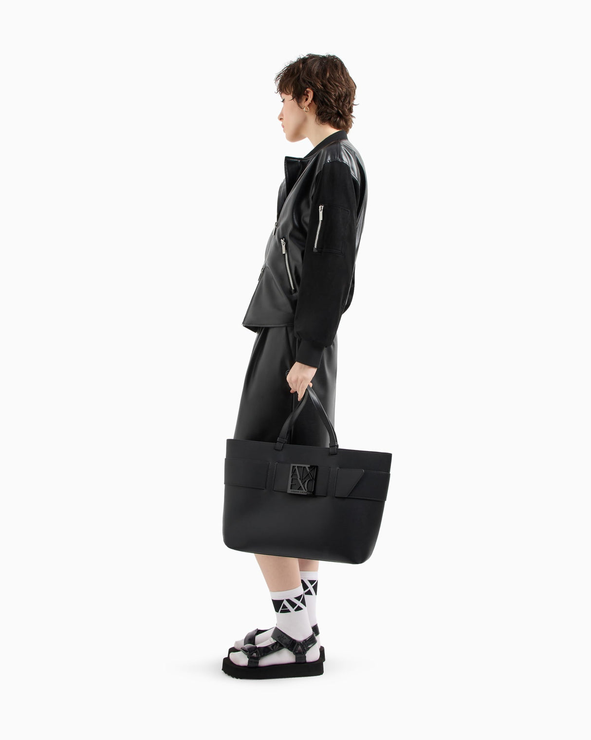 Armani Exchange Shopping Negro 949127 0A874-00020, para Mujer