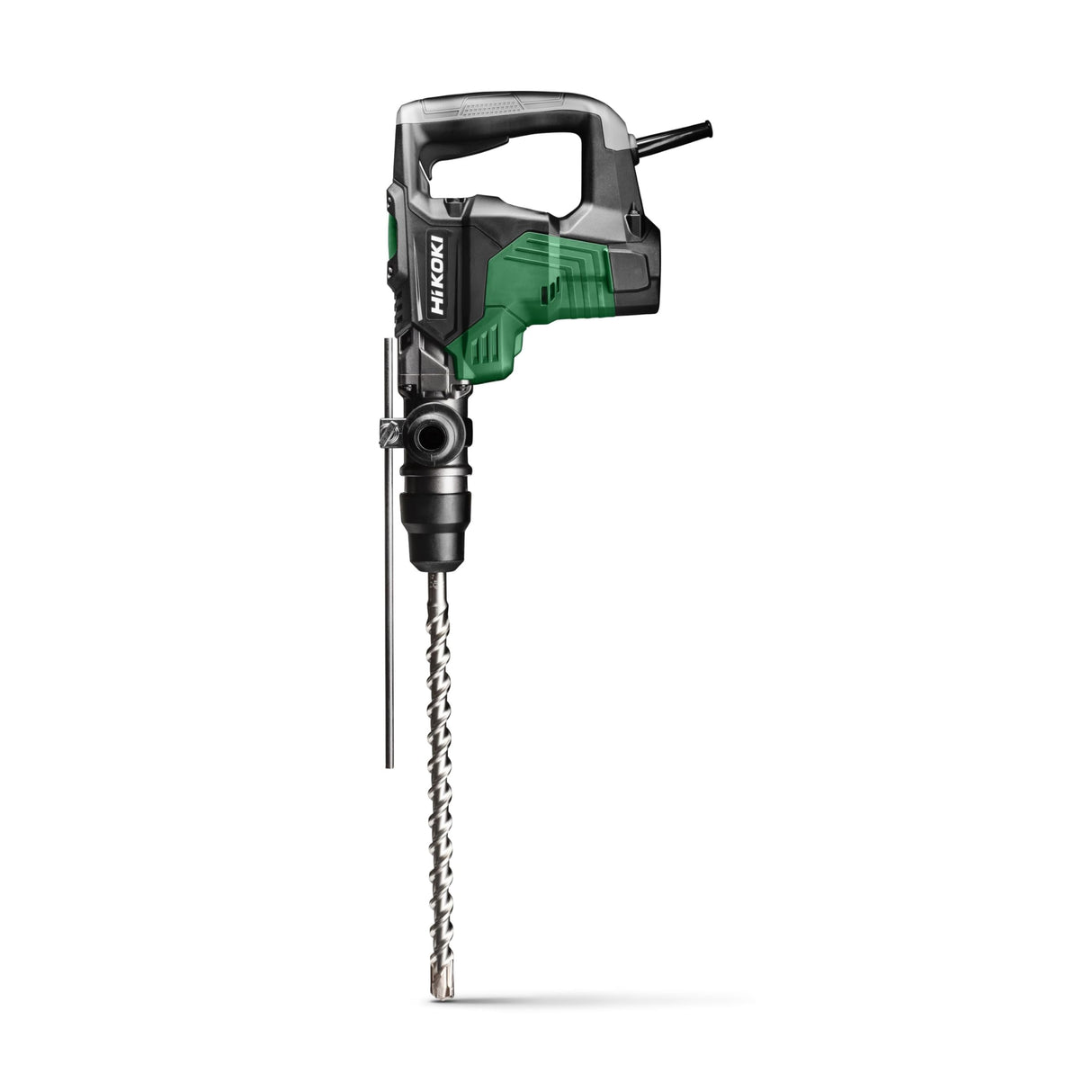 HiKOKI Martillo perforador y cincelador SDS-Max - 1100 W, 7,1 J de energía de impacto, 40 mm de diámetro de perforación, 2800/min de tasa de impacto - Baja vibración, mango ergonómico - Incl. maletín