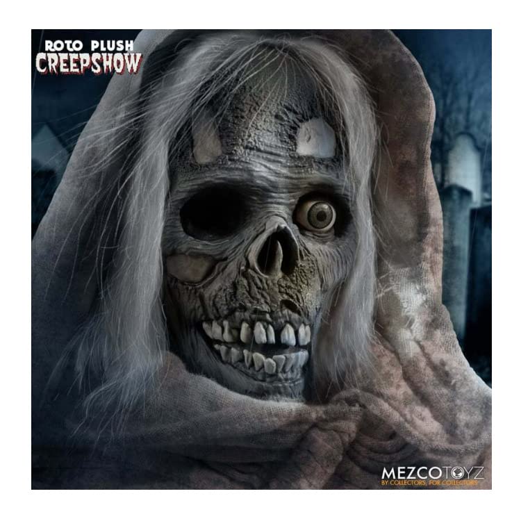 Mezco- MDS Roto Plush Creepshow (1982): The Creep Figura de acción, Color marrón (25518)