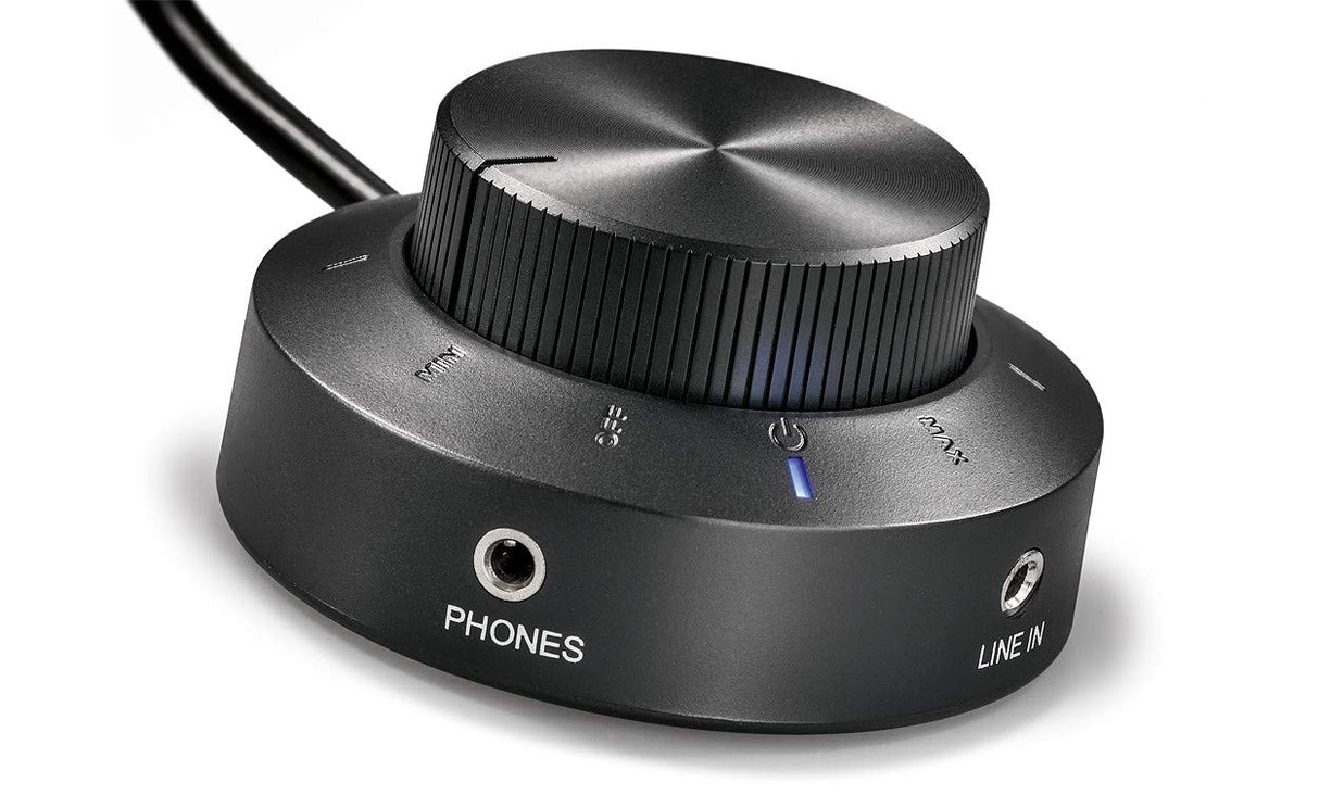 Wavemaster STAX - Sístema de Altavoces 2.1 Activos (46 Vatios) para el Uso con TV/Tableta/Smartphone/PC, Negro (66201)