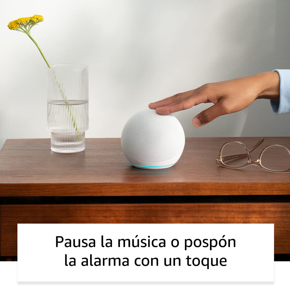 Echo Dot (Última generación) | Altavoz inteligente wifi y Bluetooth con Alexa, con sonido más potente y de mayor amplitud | Azul marino