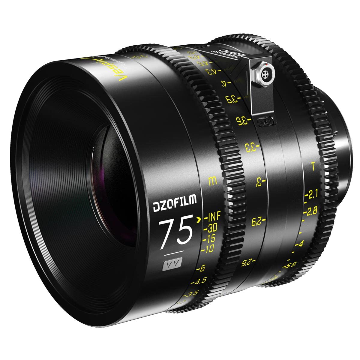 DZOFILM Cine Lens Vespid Cyber 75 T2.1 for PL/EF Mount with Data Interface (VV/FF)
