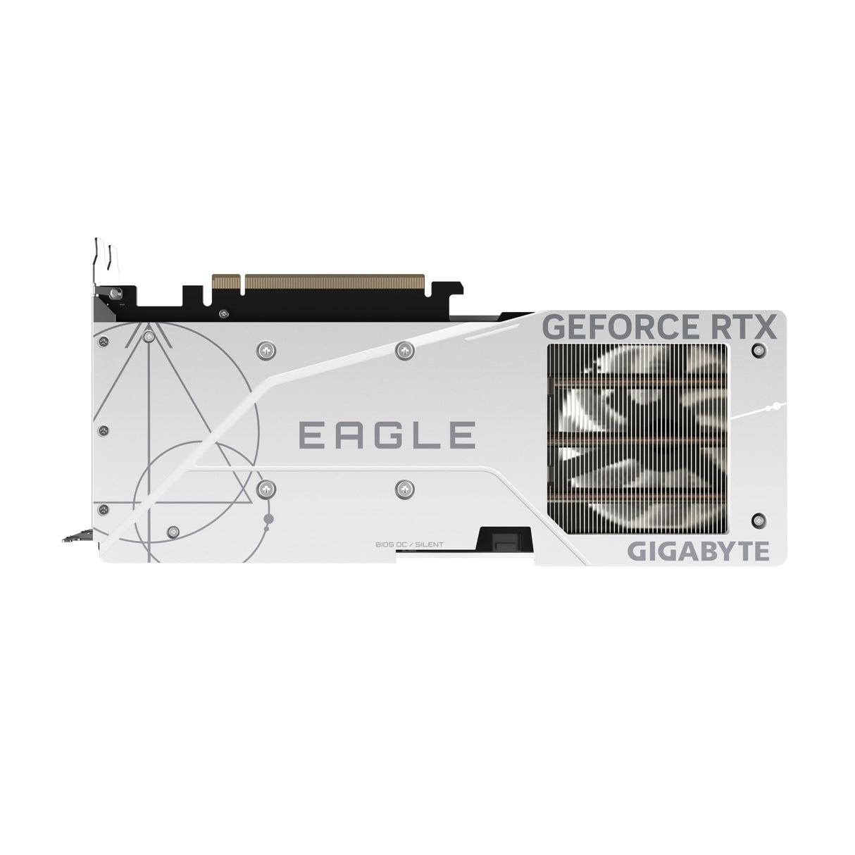 Gigabyte GeForce RTX 4060 Ti Eagle OC Ice 8G, 3 ventole WINDFORCE, 8 GB 128-bit GDDR6, GV-N406TEAGLEOC ICE-8GD Scheda Video