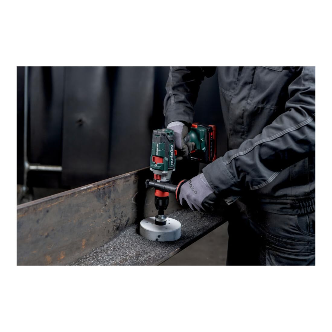 Metabo SB 18 LTX-3 BL Q I (603185660) Taladro Atornillador de Percusión de Batería de 18V con Luz LED Integrada y 3 Velocidades