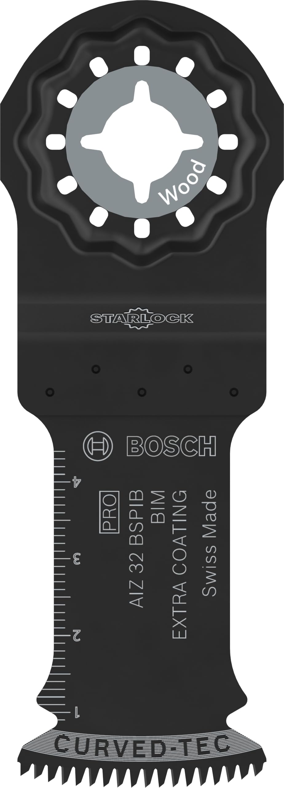 Bosch 50 x PRO AIZ 32 BSPIB - Cuchilla multimaterial para herramientas multifuncionales (para madera dura, placas recubiertas de plástico, ancho 32 mm, accesorios profesionales, herramienta
