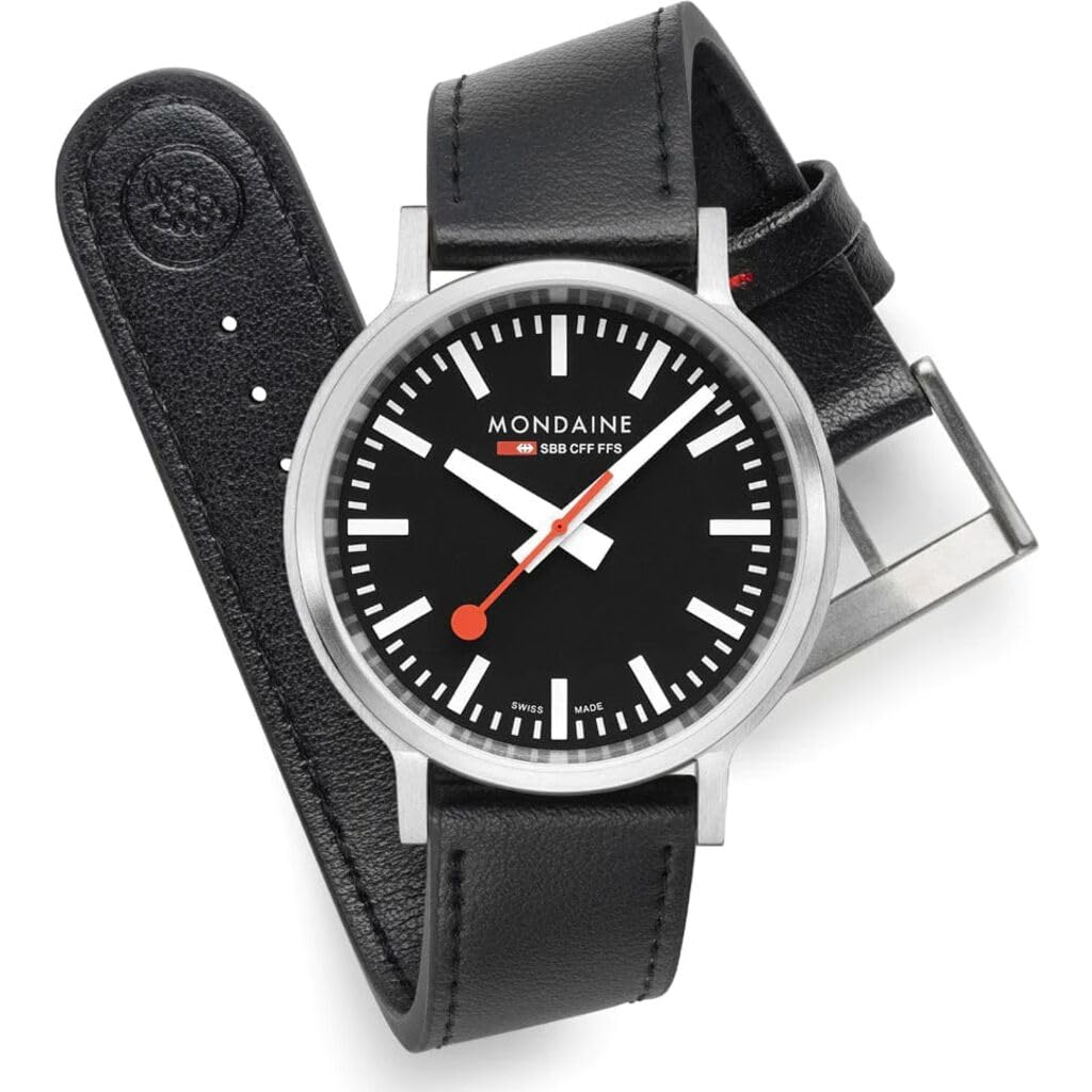 Mondaine Reloj Analógico para Mujeres de Cuarzo MST.34020.LBV.Set