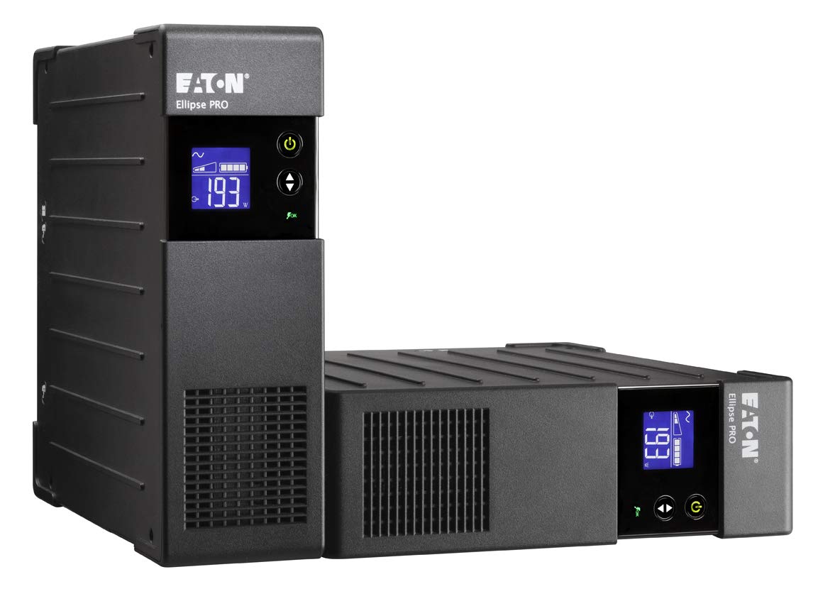 Eaton Ellipse PRO 650 FR sistema de alimentación ininterrumpida (UPS) 4 salidas AC 650 VA 400 W - Fuente de alimentación continua (UPS) (650 VA, 400 W, 165 V, 285 V, 220 V, 240 V)