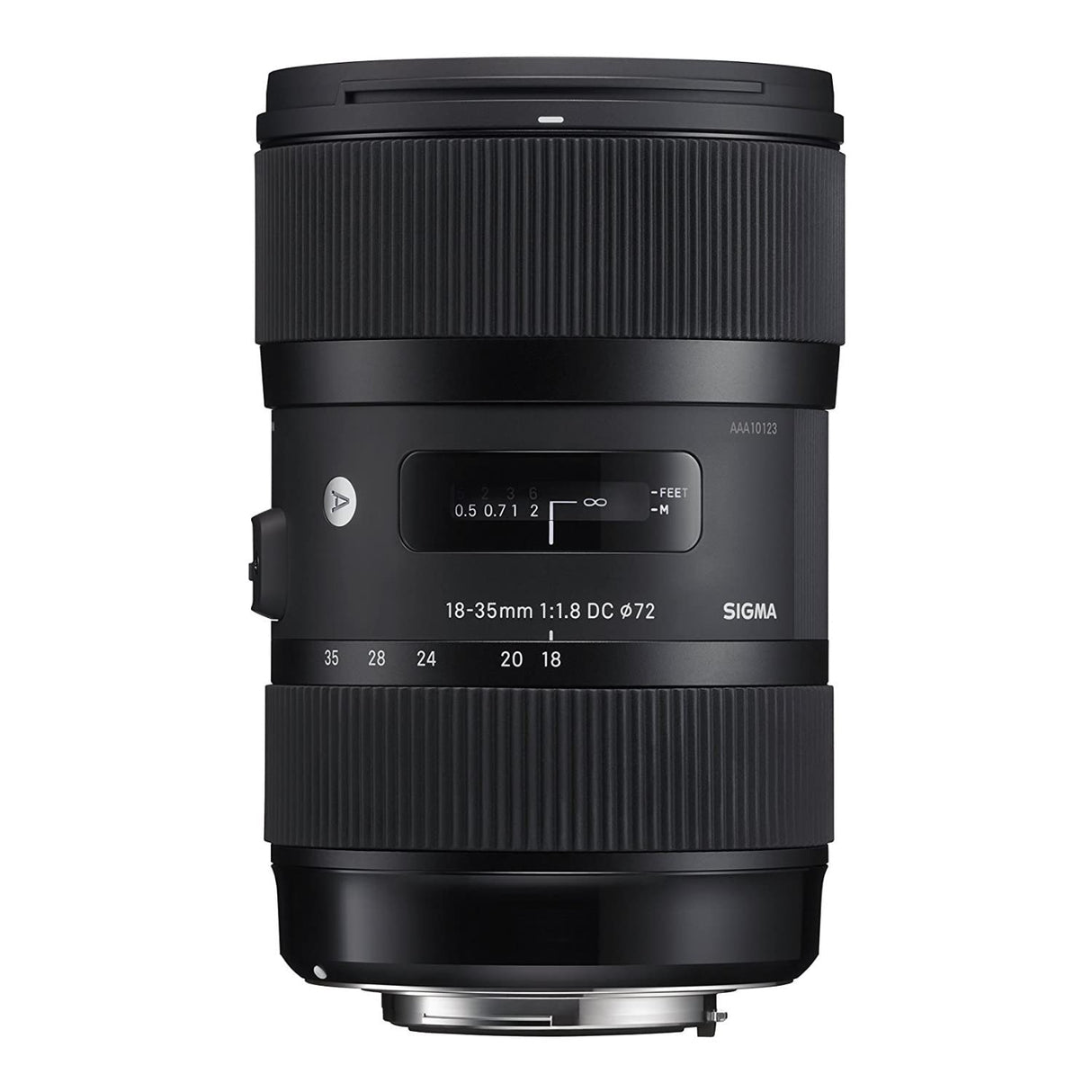 Sigma LH730-06 - Objetivo para cámaras Nikon (18-35mm, f/1.8, DC HSM, 72 mm), color negro