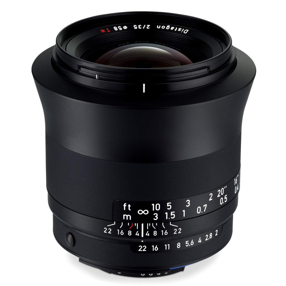 Carl Zeiss Milvus 2/35M - Objetivo (Amplio, SLR, 9/7, Nikon F, Nikon, Negro)