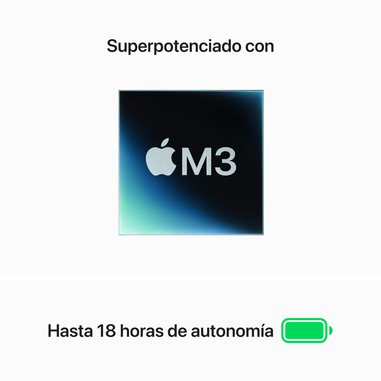 Apple 2024 MacBook Air de 15 Pulgadas con Chip M3 de Apple: Pantalla Liquid Retina de 15,3 Pulgadas, 8 GB de Memoria unificada, SSD de 256 GB, cámara FaceTime HD a 1080p, Touch ID, Blanco Estrella