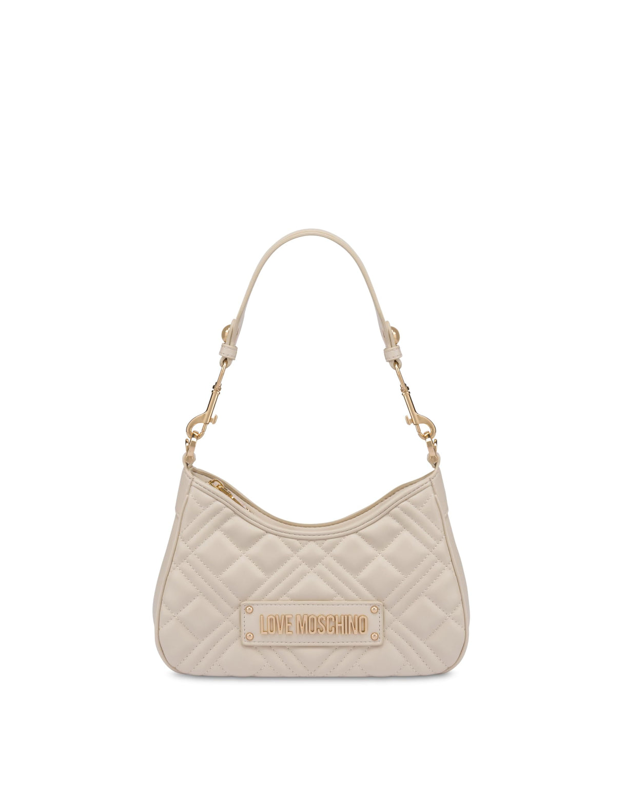 Love Moschino Jc4152pp1mla0110, Bolso de Hombro Mujeres, Blanco Perla (ral 1013), Talla única