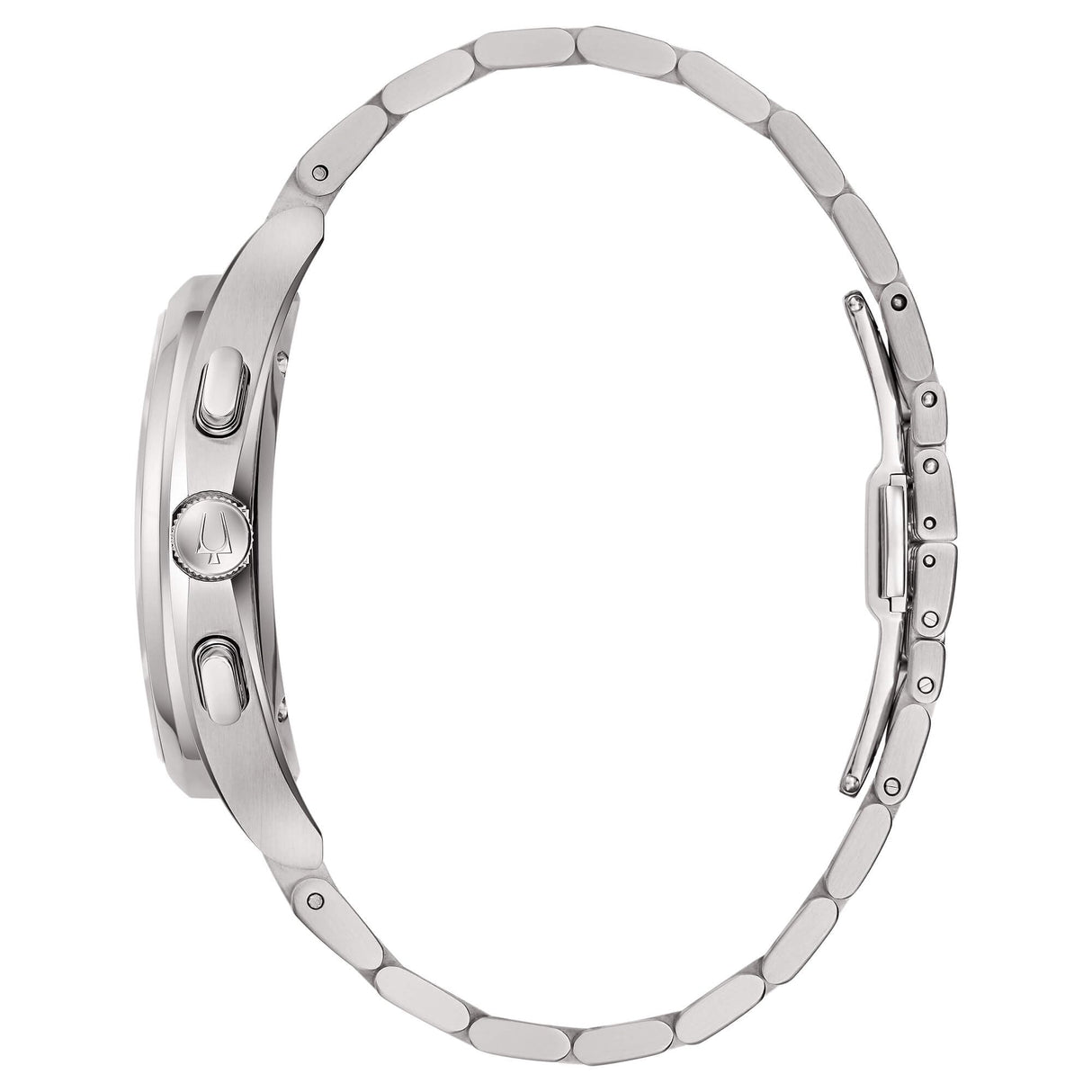 Bulova Reloj Cronógrafo para Mujeres de Cuarzo con Correa en Stainless Steel 96A297