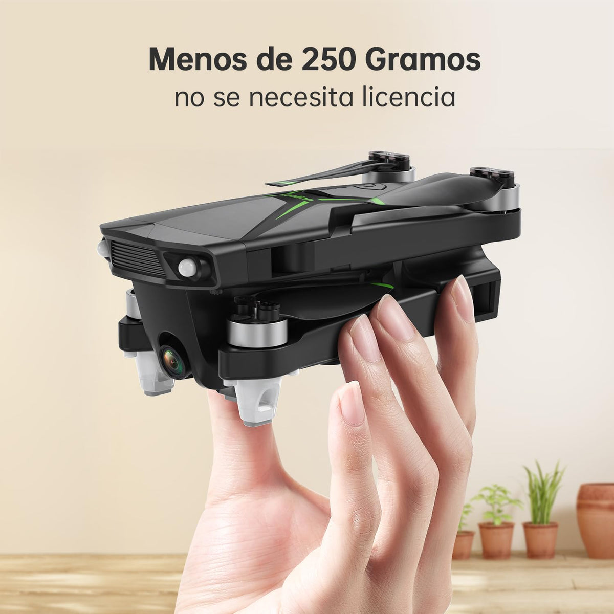 Loolinn | Dron con Cámara 4K para Principiantes como Regalo - Menos de 250g, 50 Minutos de Vuelo,2 Baterías, Fotos en 4K,Videos en 2K, Retorno Inteligente GPS, Marcado C0- Dron GPS (Ideal para Regalo)