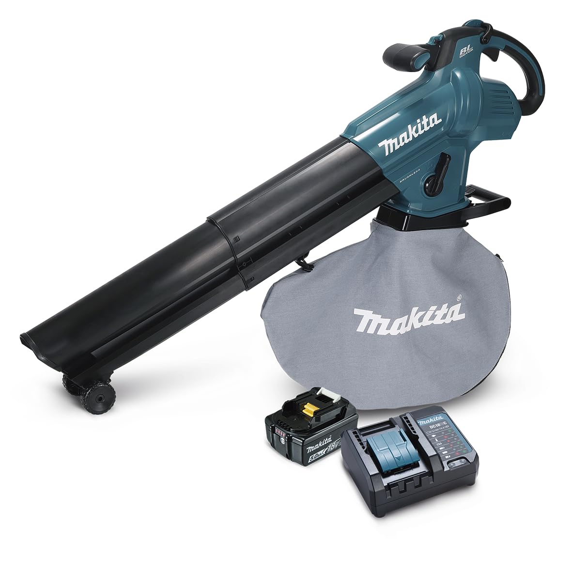 SOPLADOR ASPIRADOR HOJAS BL 18V 5.0AH LXT 25L