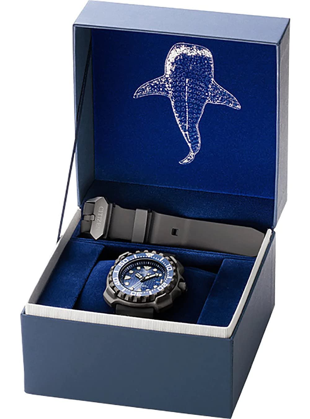 Citizen Reloj Analógico para Hombres de Cuarzo con Correa en Caucho BN0225-04L