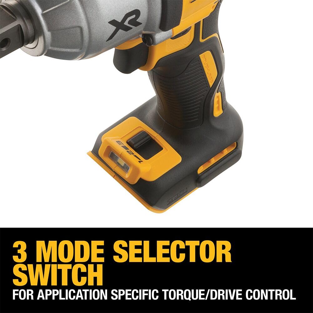 DEWALT DCF897NT-XJ - Llave Impacto sin escobillas XR 18V 3/4" sin cargador/batería