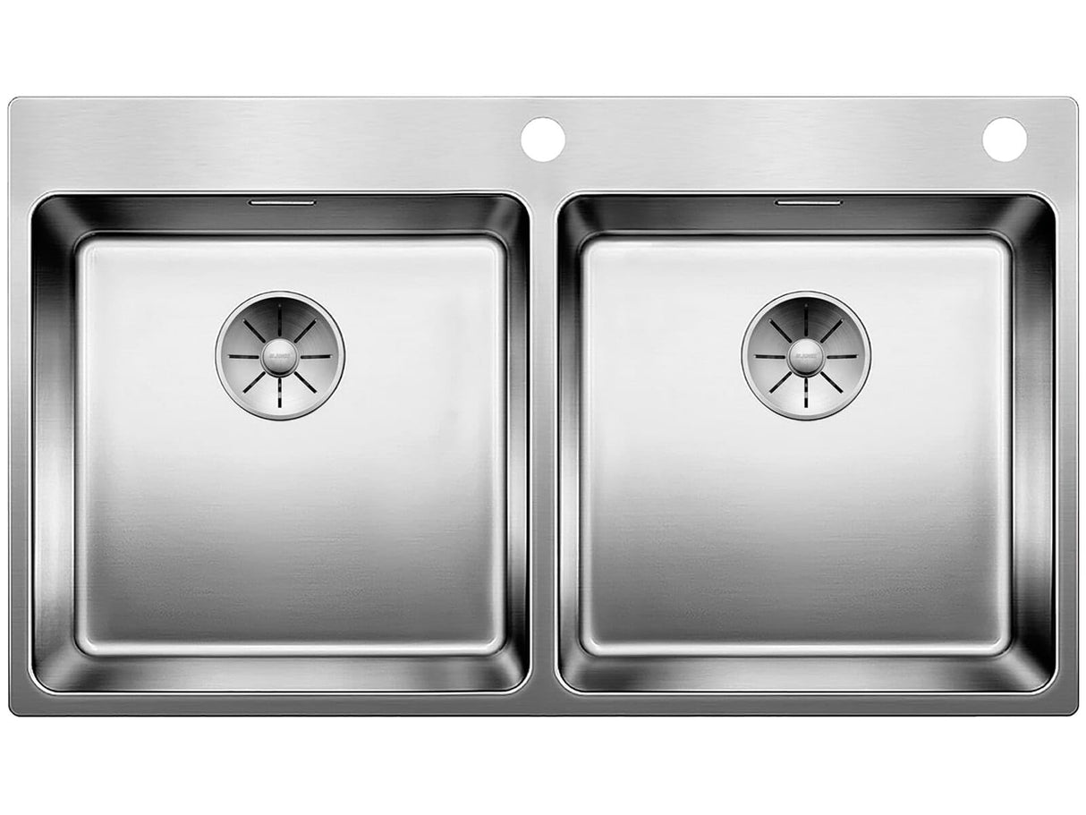Blanco 525249 Fregadero de cocina de acero inoxidable, 400mm/400mm