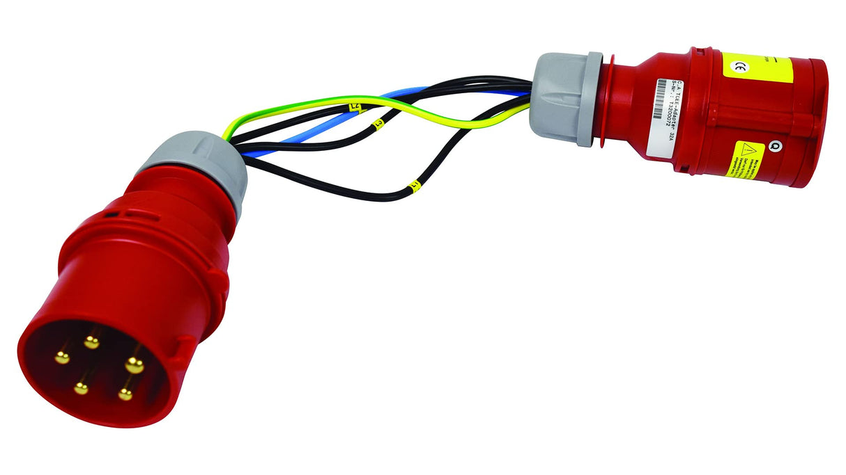 Chauvin Arnoux P01102167 - Adaptador para medición de corriente diferencial CEE63 (5 pines)