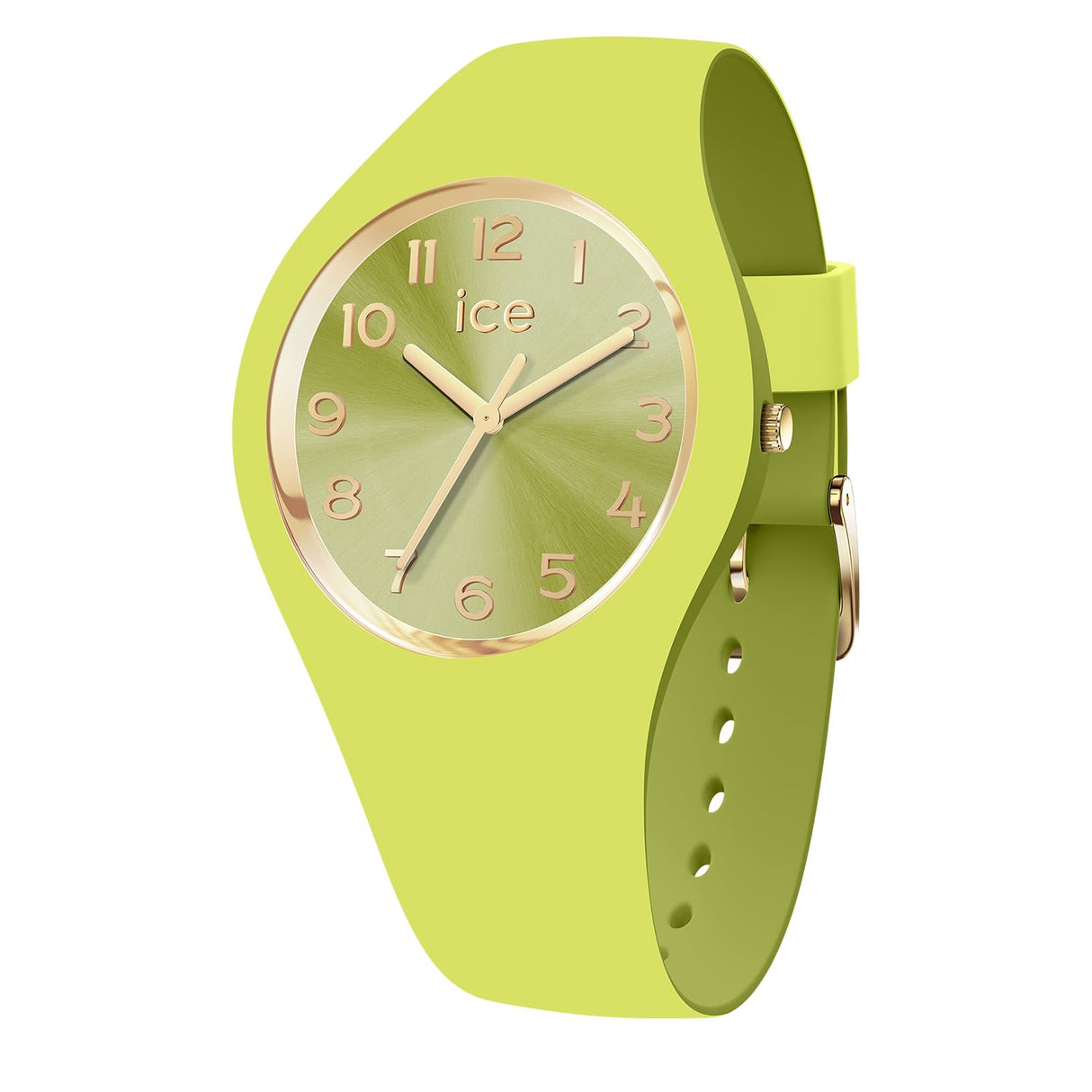 Ice-Watch - ICE duo chic Lime - Reloj verde para Mujer con Correa de polyamide - 021820 (Small +)