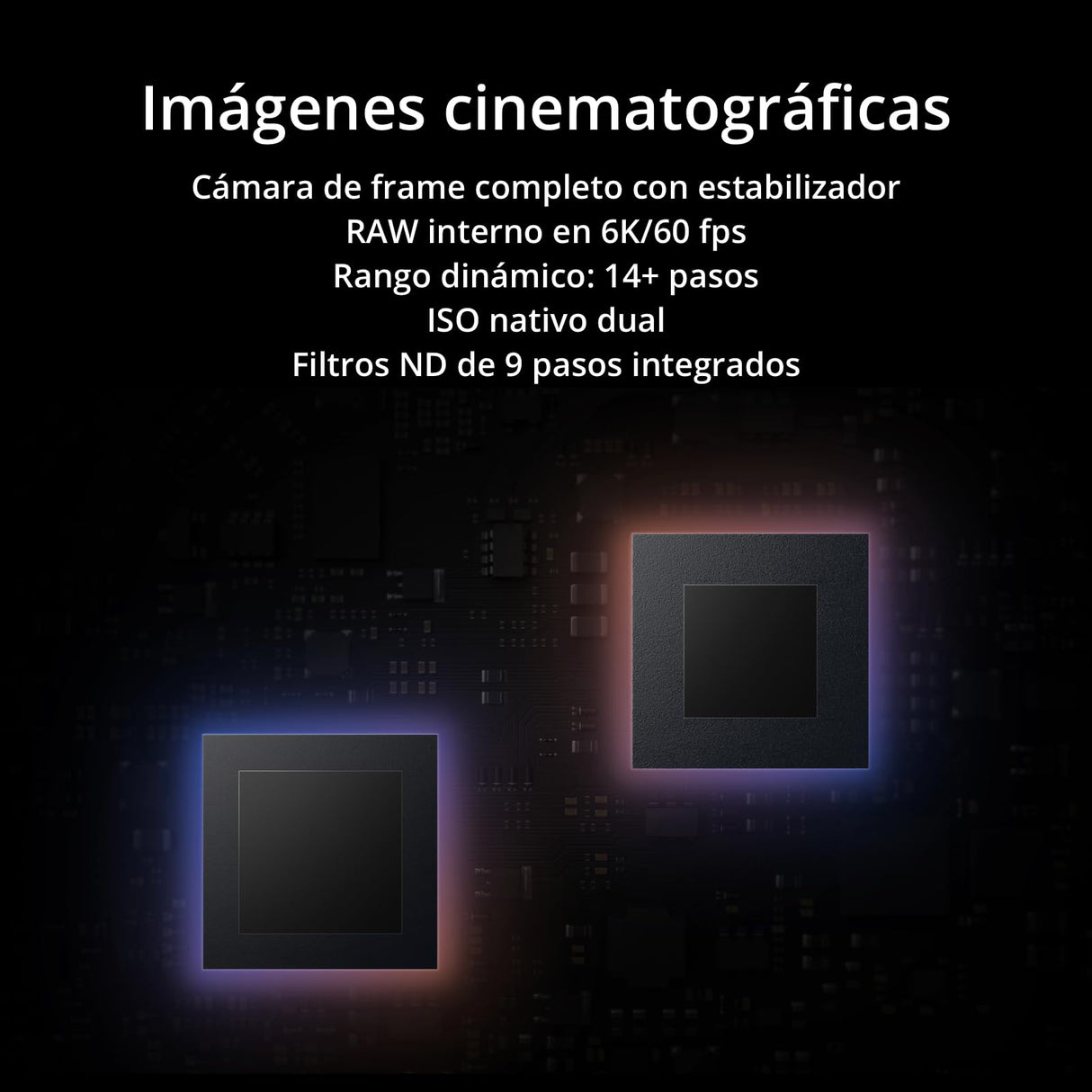 DJI Ronin 4D 6K - Estabilización activa en 4 ejes como una dolly; enfoque LiDAR preciso e intuitivo - Negro