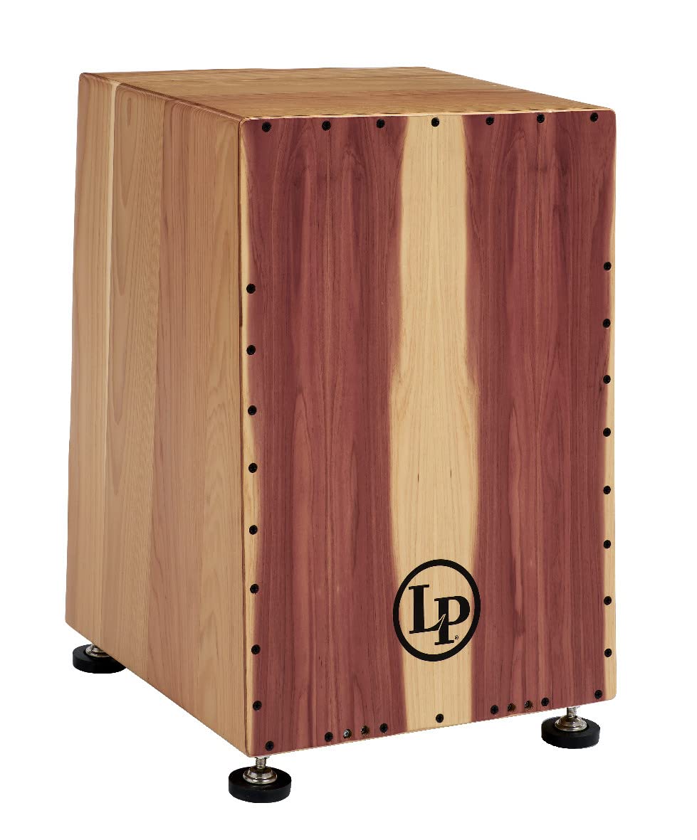 Latin Percussion LP1447 - Cajón americano de cedro sólido