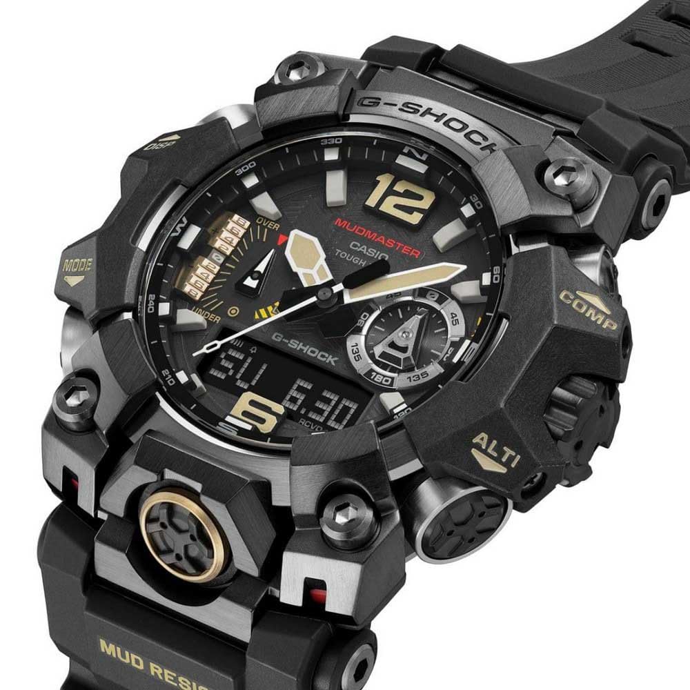CASIO Reloj Hombres de Cuarzo con Correa en Acero Inoxidable GWG-B1000-1AER