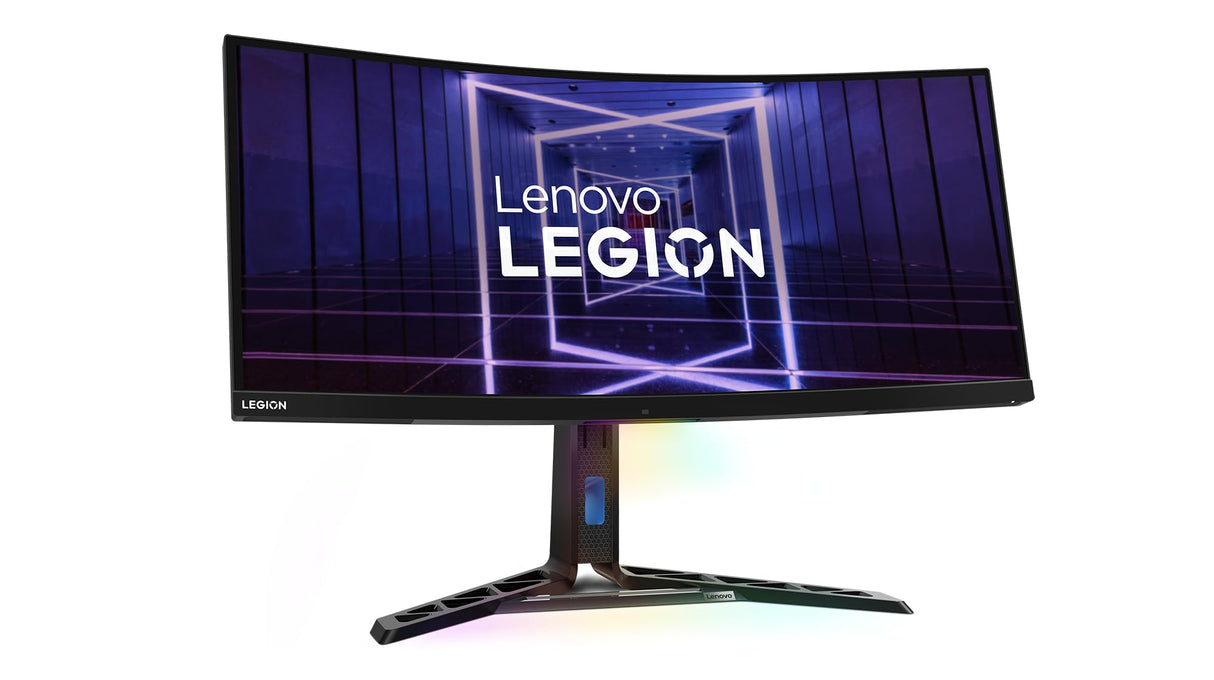 Lenovo Legion Y34wz-30 - Monitor Curvo de 34'' UWQHD con EyeSafe (VA, 165Hz, 1ms, HDMI+DP+USB-C, FreeSync Premium Pro, Altavoces) Ajuste de inclinación/Altura/Giro - Negro