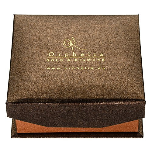 Orphelia OD-5323 - Pendientes de oro blanco 750 con diamante (0,16 ct), color blanco
