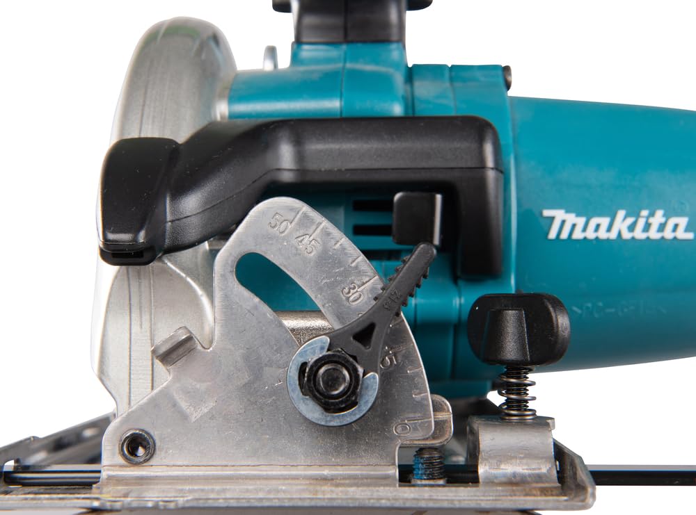 Makita DSS501RTJ 3600RPM 18V Ión de litio Negro, Azul - Sierra circular (18 V, Ión de litio, 5 Ah, 2,7 kg, 183 mm, 364 mm)