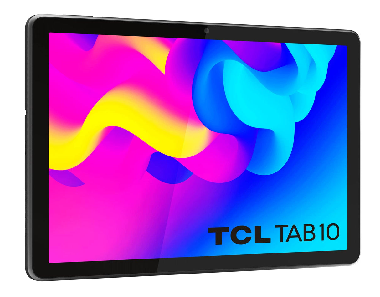 TCL TAB 10 WIFI - Tablet de 10.1" HD, Octa-Core, 4GB de RAM, Memoria de 64GB ampliable a 256GB por MicroSD, 5500 mAh de Batería, Android 11, Gris
