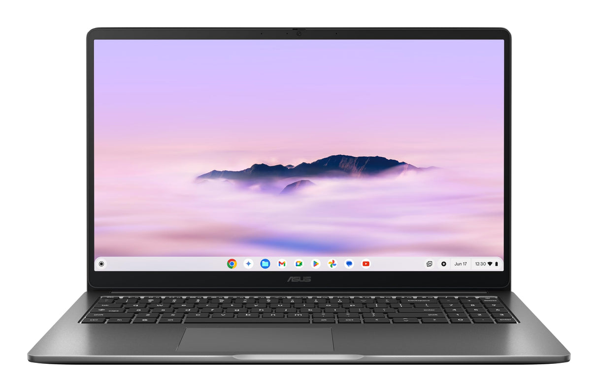 ASUS Chromebook CX1505CTA-S70031 - Ordenador Portátil 15.6" Full HD (Intel Core 3 N355, 8GB RAM, 128GB eMMC, Graphics, ChromeOS) Gris Roca - Teclado QWERTY español