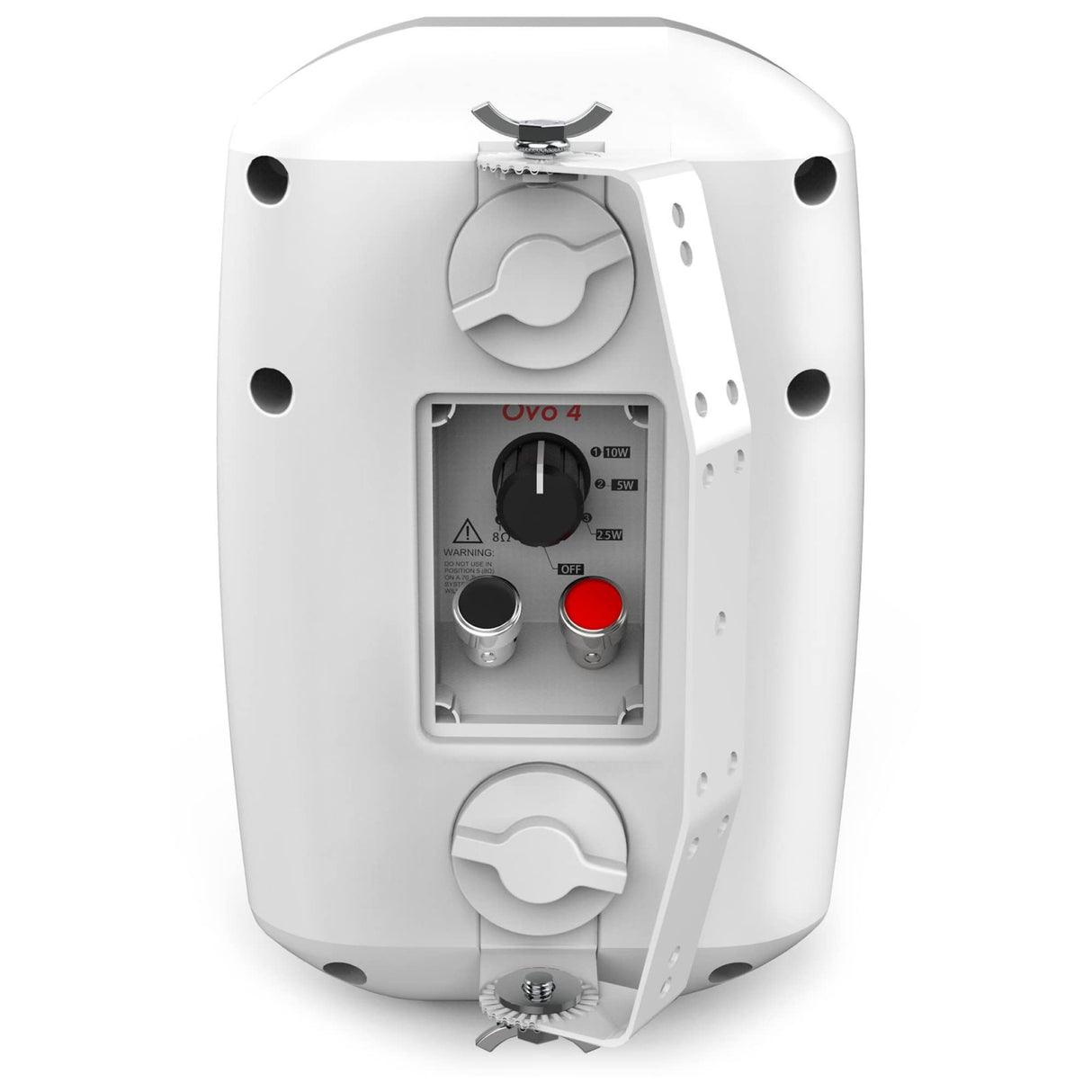 Audibax Ovo 4 White Pareja de Altavoces Pasivos Pared 4 Pulgadas 100v / 8 Ohm IP65