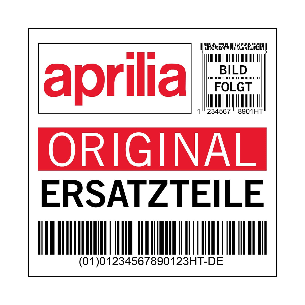Placa frontal Aprilia, rojo, rojo lava XDA, sin decoración, 2B006629000XDA