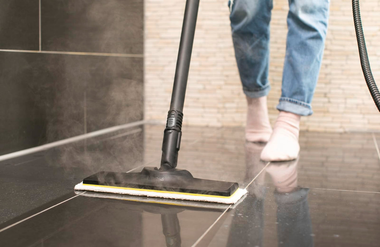 Kärcher Limpiadora de vapor SC 3 EasyFix, presión vapor: 3,5 bar, tiempo calentamiento: 30s, potencia: 1900W, rendimiento: 75m², depósito: 1 l, cartucho descalcificación