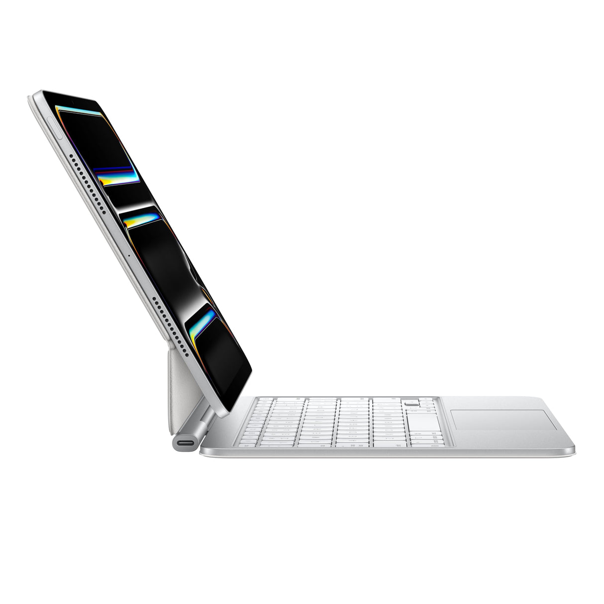 Apple Magic Keyboard para el iPad Pro de 11 Pulgadas (M4): Comodidad para Escribir, trackpad Integrado y Teclas de función, Español - Blanco