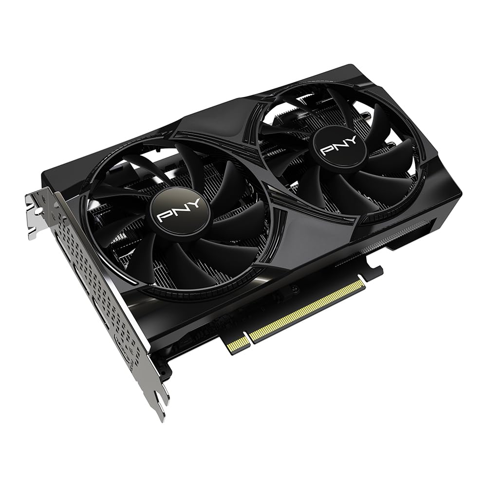 PNY Tarjeta Gráfica GEFORCE RTX™ 5060 8GB Overclocked Dual Fan DLSS 4
