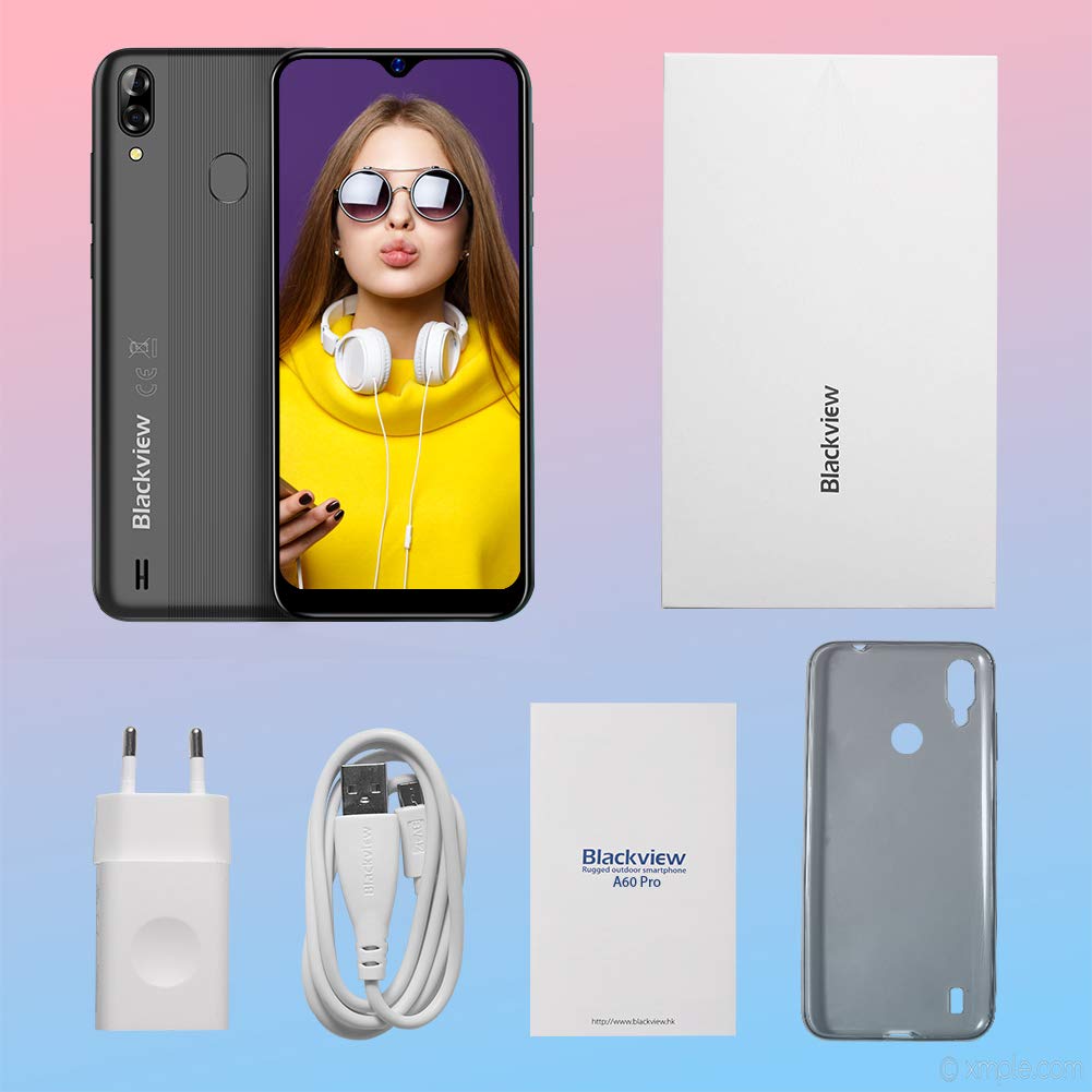 Blackview A60 Pro Smartphone, 3GB/16GB, Interstellar Black