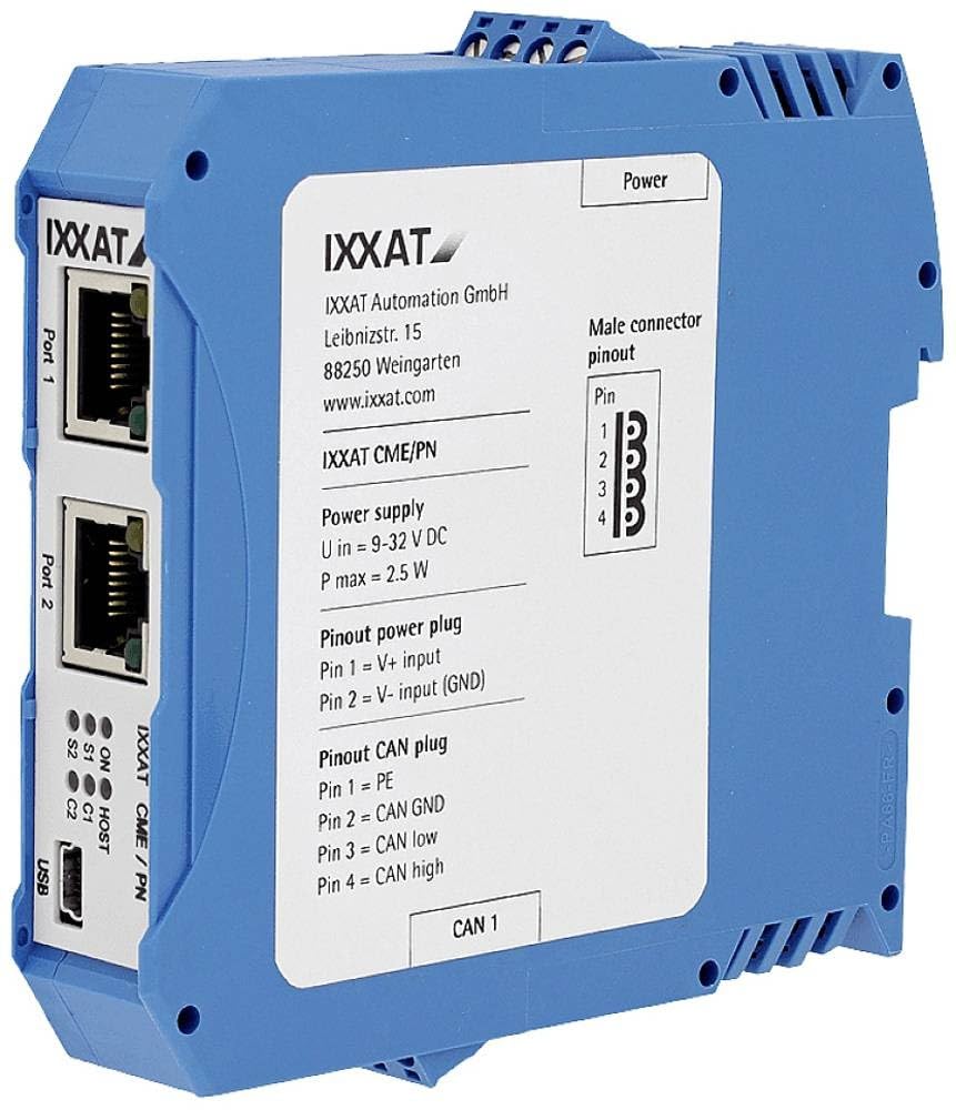 Ixxat 1.01.0261.02106 CME/PN Profinet-CANopen 1 unidad.