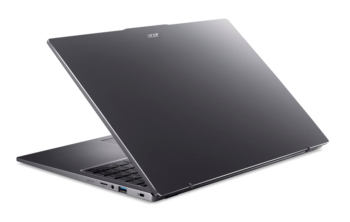 Acer Swift Go 16 SFG16-72-99Q7 - Ordenador Portátil 16" WQHD OLED (Intel Core Ultra 9 185H, 32GB RAM, 1TB SSD, Intel Arc Graphics, Windows 11 Home) Plata - Teclado QWERTY Español
