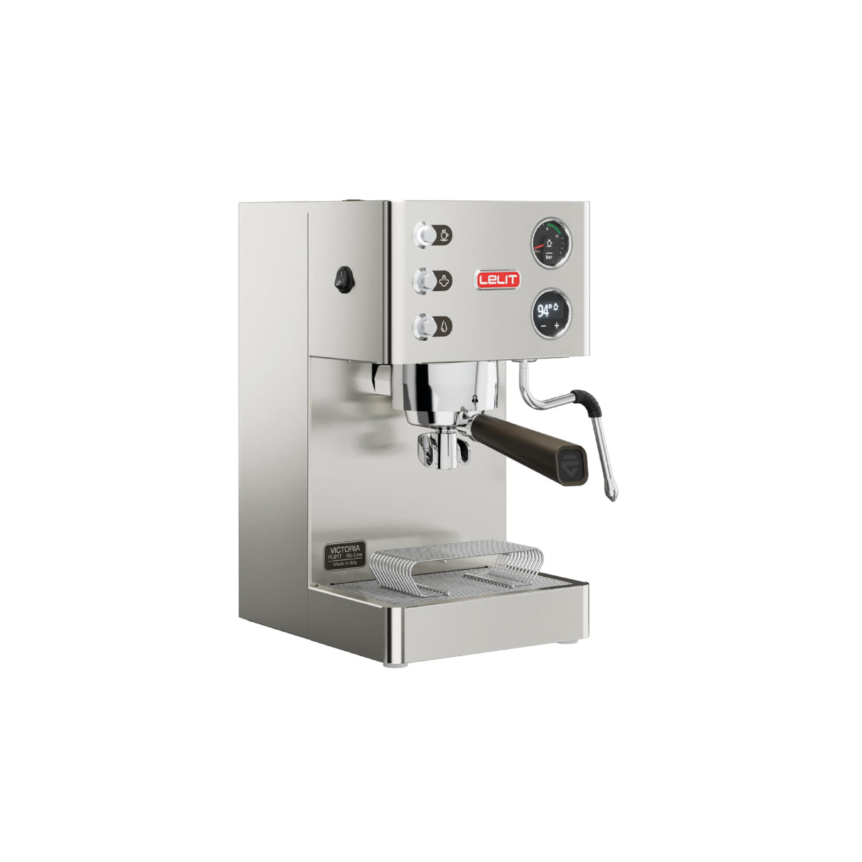 Lelit Victoria Máquina de Café - Con Espumador de Leche - PL91T - Acero Inoxidable Cepillado