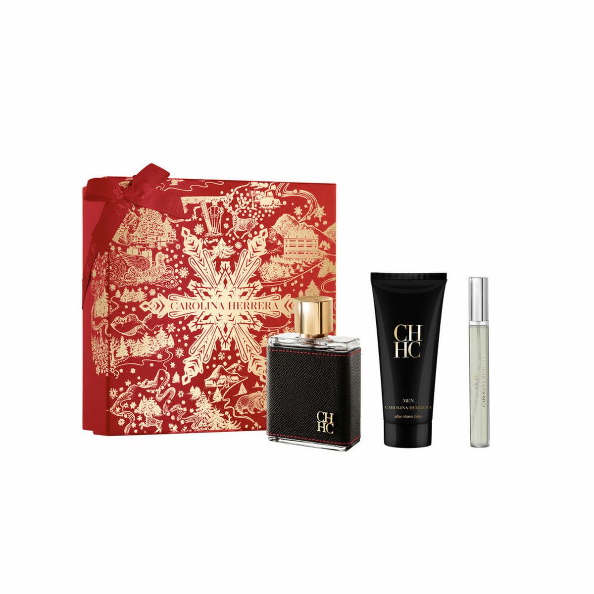 Set de Perfume Mujer Carolina Herrera CH Men EDT 3 Piezas - Marca: Carolina Herrera - EAN: 8411061102091