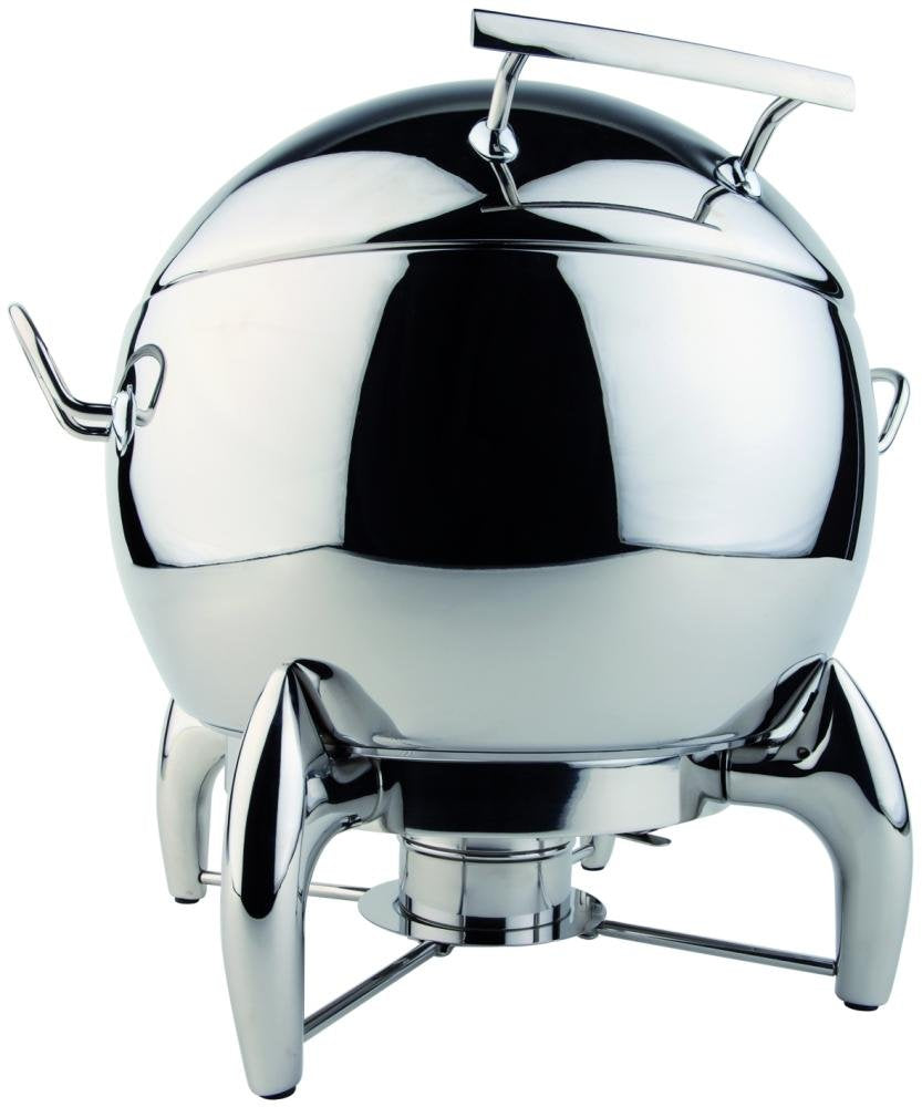 APS sopas bala GLOBE incl. Estructura diámetro 48 cm, H 45 cm, 9 litros de acero inoxidable