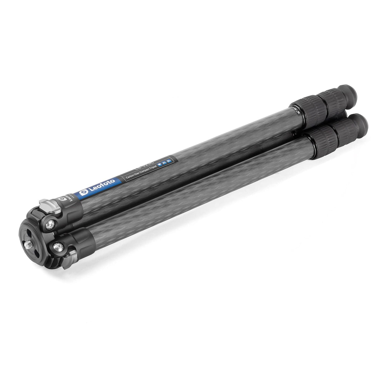 Leofoto - Ranger - Trípode de Carbono para cámaras - Incluye Cabezal esférico - Capacidad de Carga de 20 kg - Pies Extensibles - Altura mínima de 9,5 cm a una Altura máxima de 152 cm - LS-323C